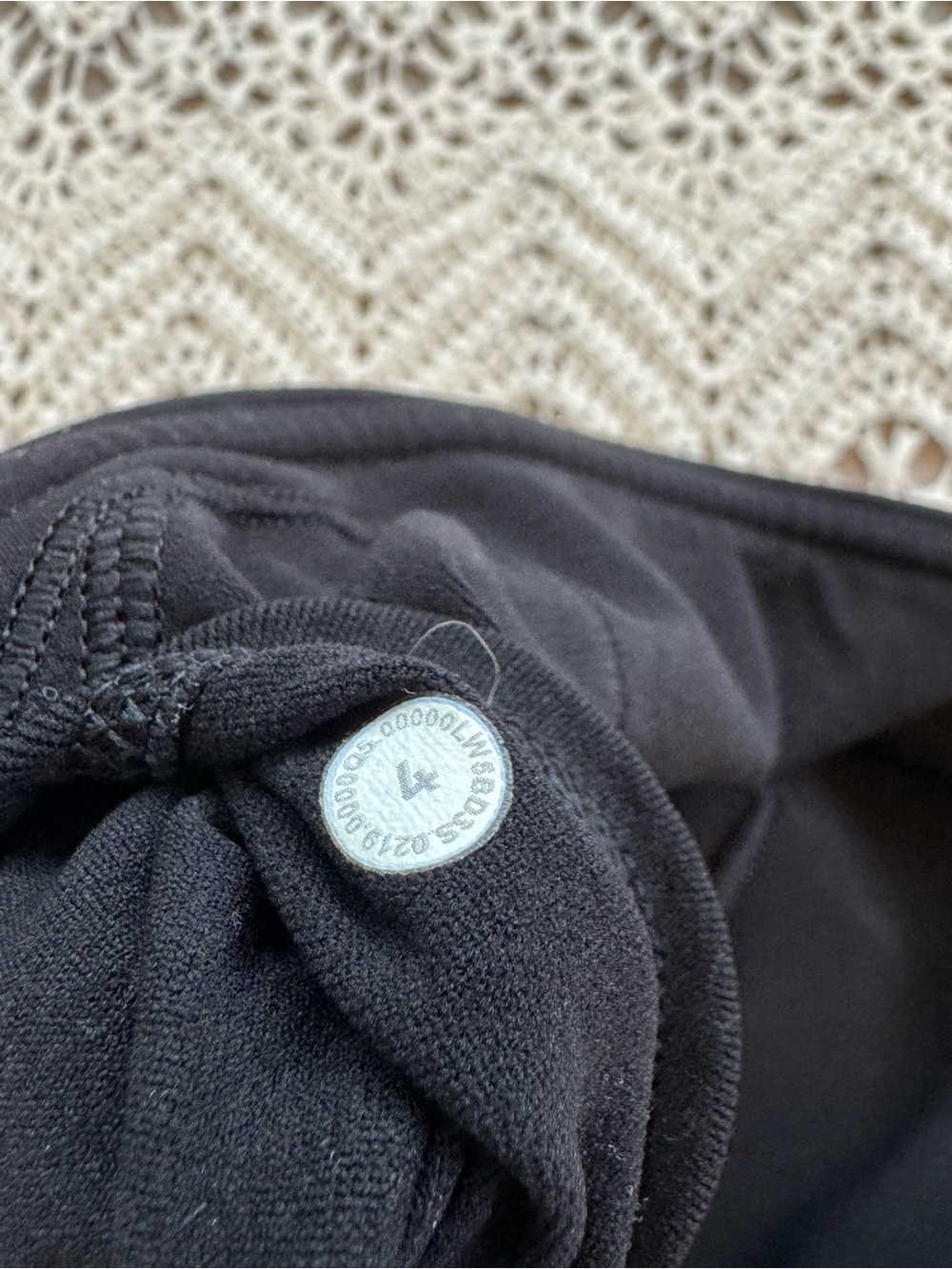 Lululemon Reveal Tight *Zen Expression Black High Rise Lace Tights Leggings 4 - Picture 11 of 11